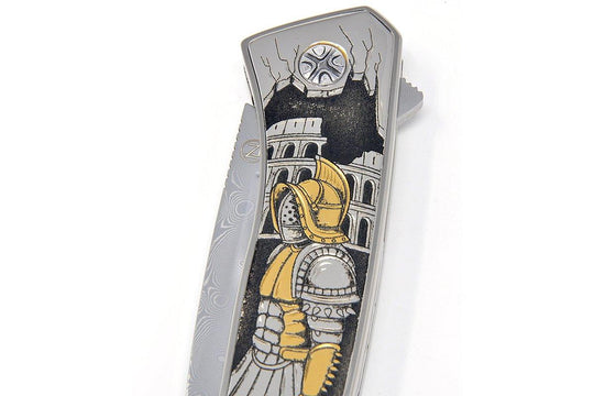 Details of the knife handle