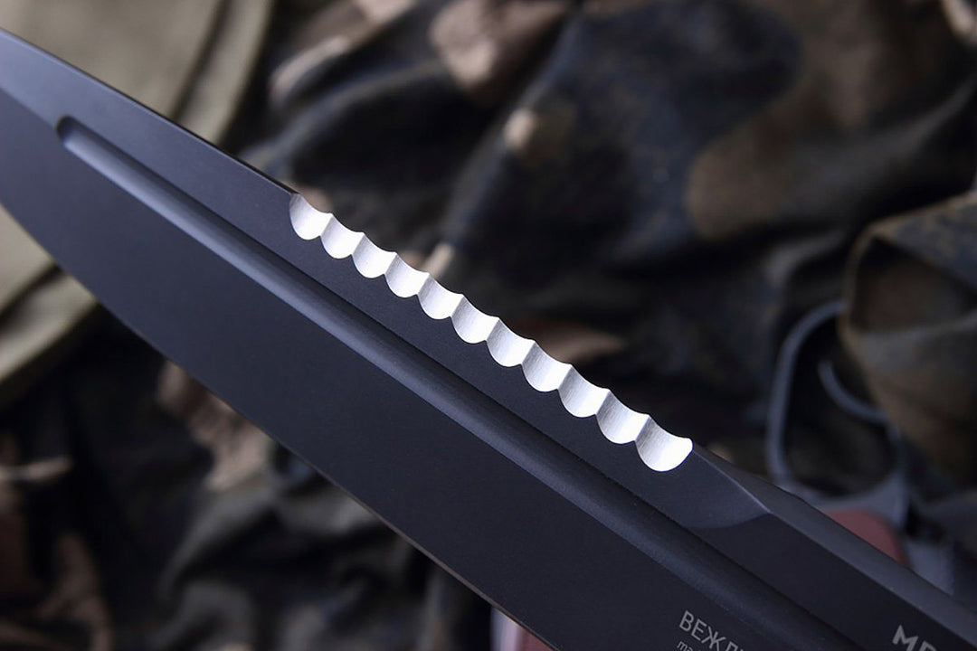 Serration details.