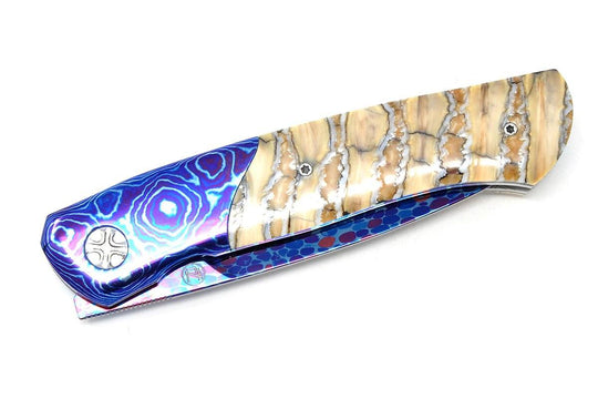 knife folded, details
