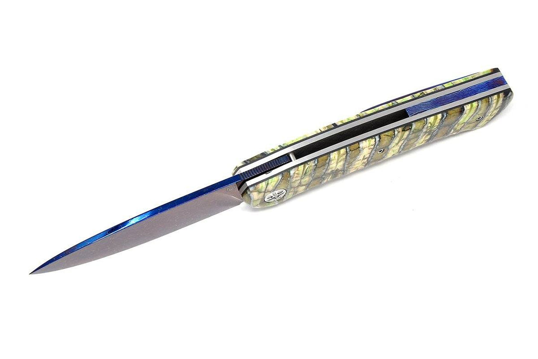 top view of the knife