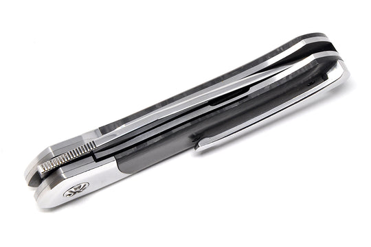 folded, liner lock details