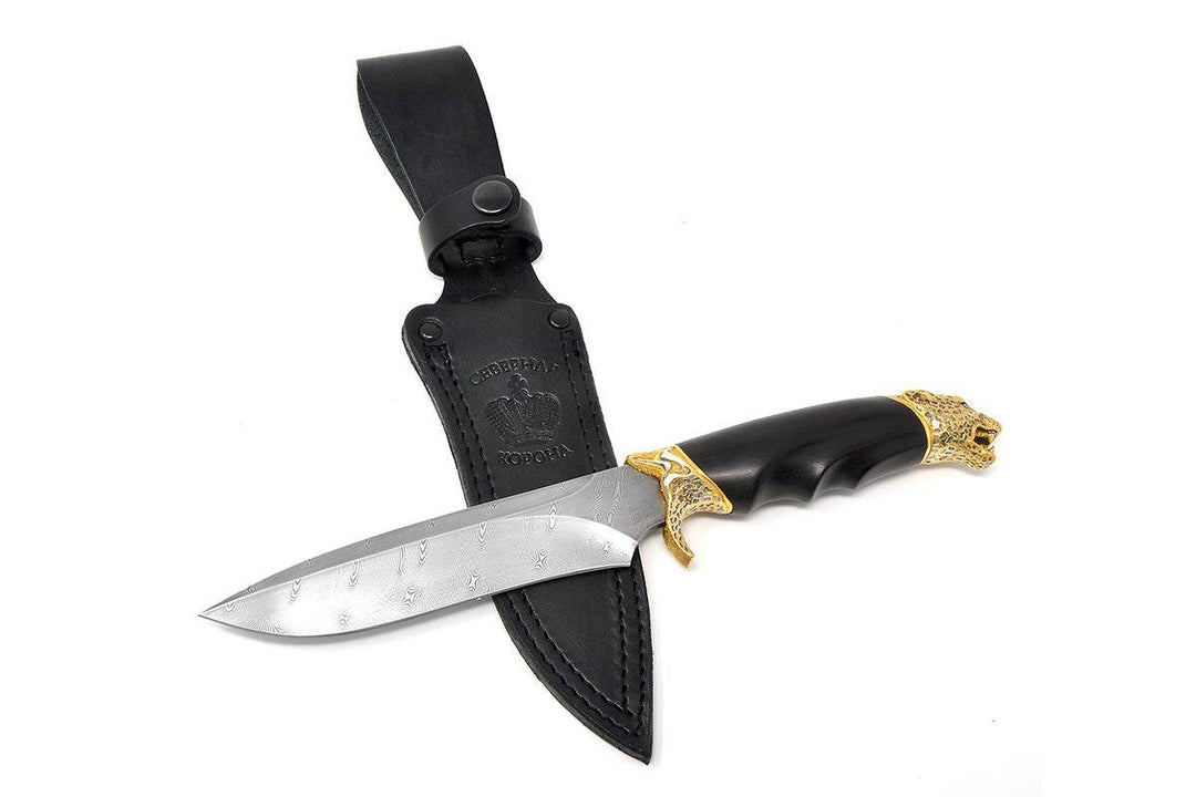 Knife with the sheath