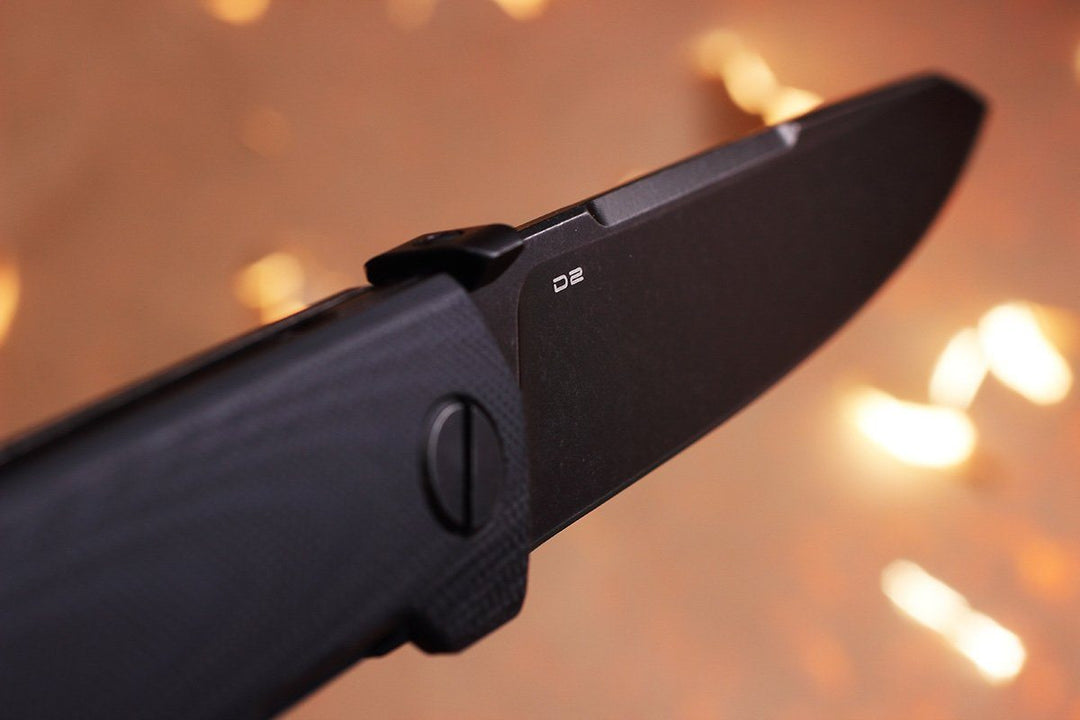 top of the blade