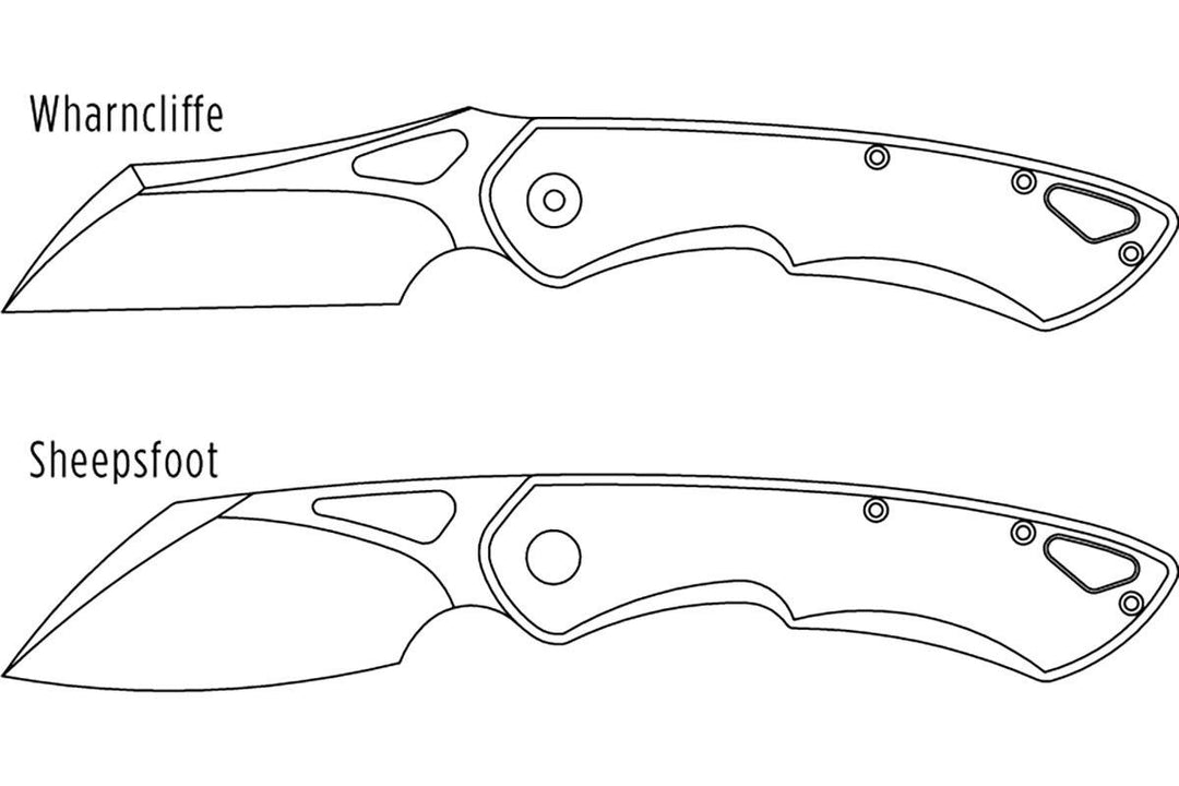 Wharncliffe and Sheepsfoot shapes